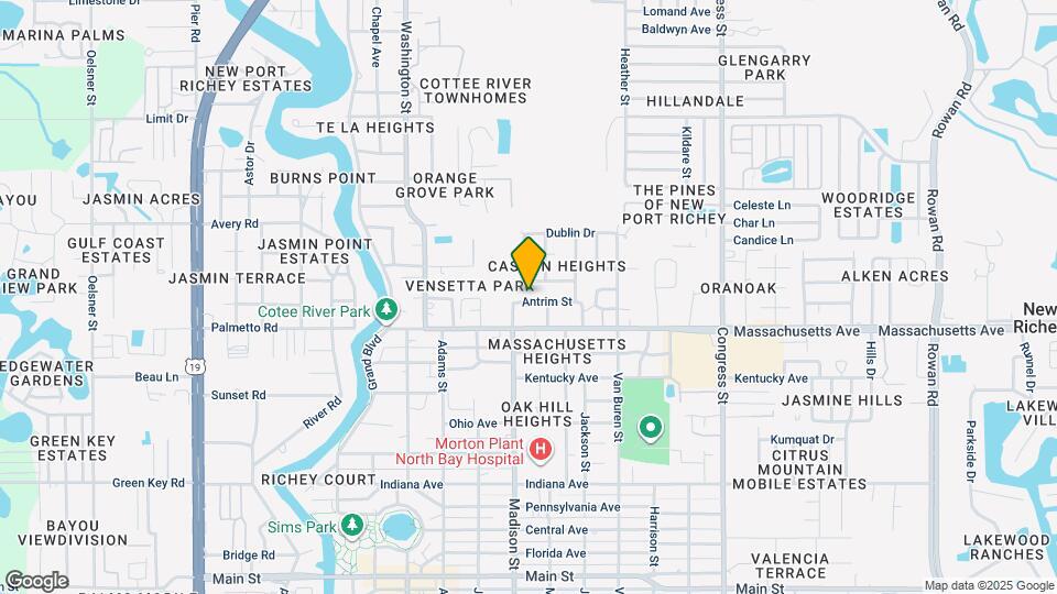6021 Antrim St Mapa y Detalles de la Ubicación