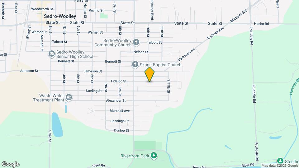 945 Fidalgo St Map and Location Details