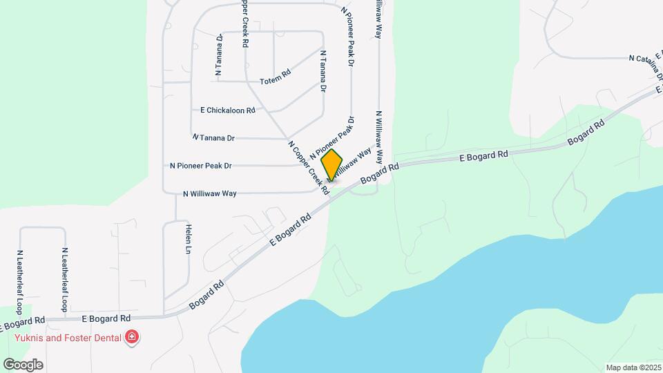 1251 N Copper Creek Rd Map and Location Details