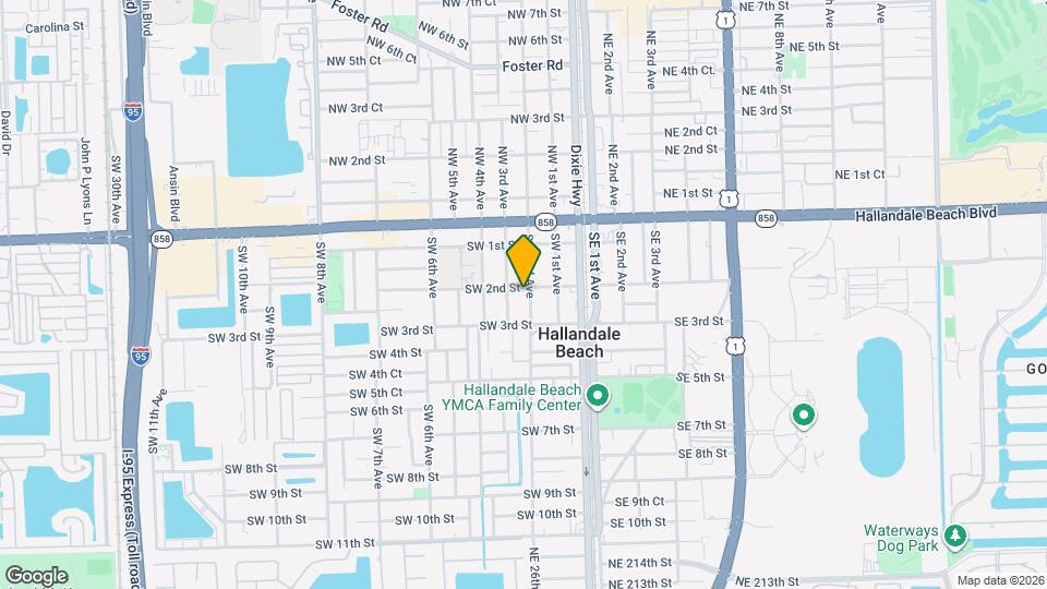 204 SW 2nd Ave Mapa y Detalles de la Ubicación