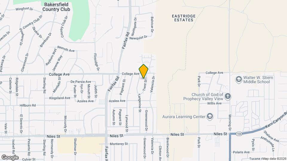 2716 Trent St Map and Location Details