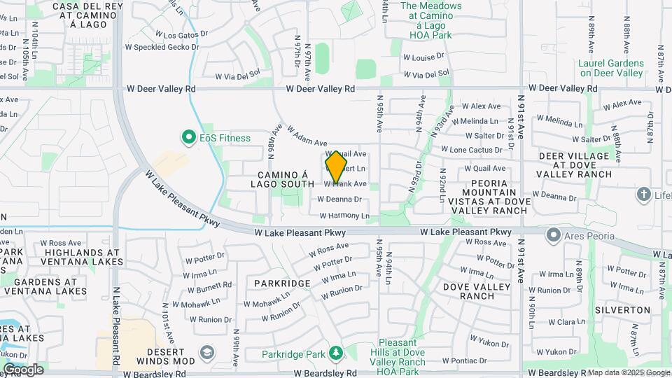 9567 W Frank Ave Mapa y Detalles de la Ubicación