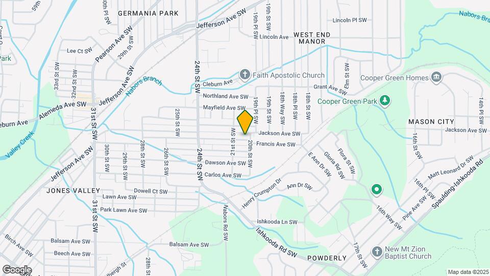 2004 Francis Ave SW Map and Location Details