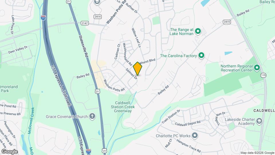 17726 Delmas Dr Map and Location Details