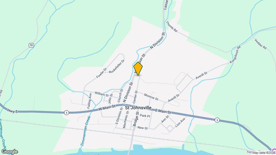 47 Center St Map and Location Details