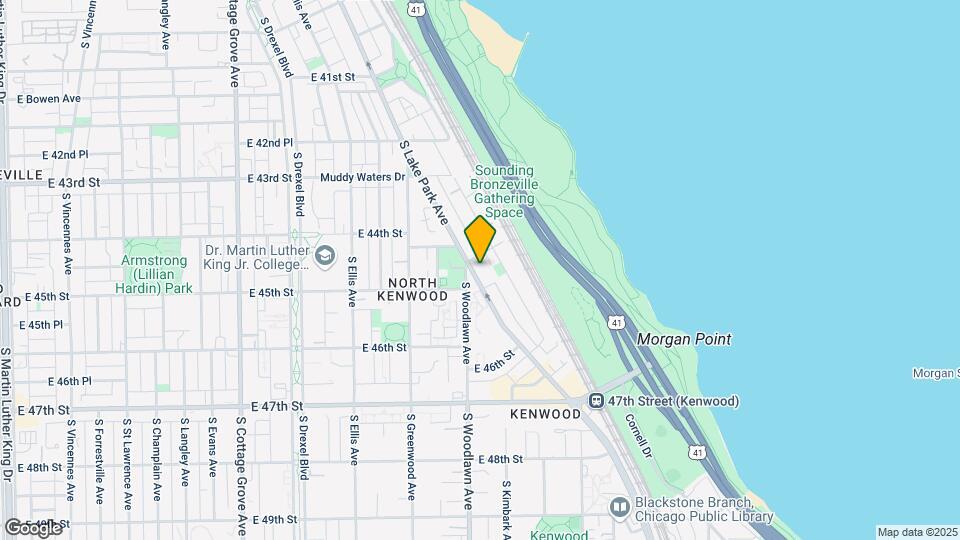 4453 S Lake Park Ave Map and Location Details