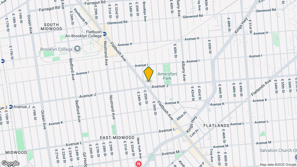 1860 Brooklyn Ave-Unit -BASEMENT Map and Location Details