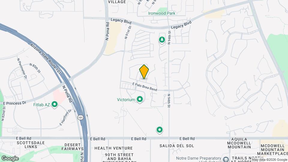 17700 N 93rd St Map and Location Details