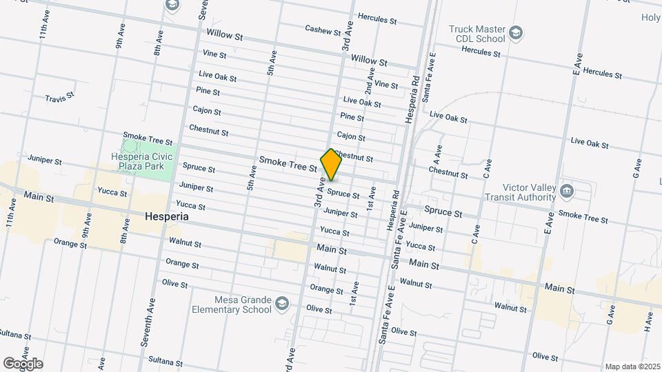 16382 Spruce St Map and Location Details