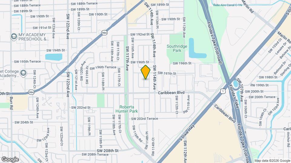 19741 SW 114th Pl Map and Location Details