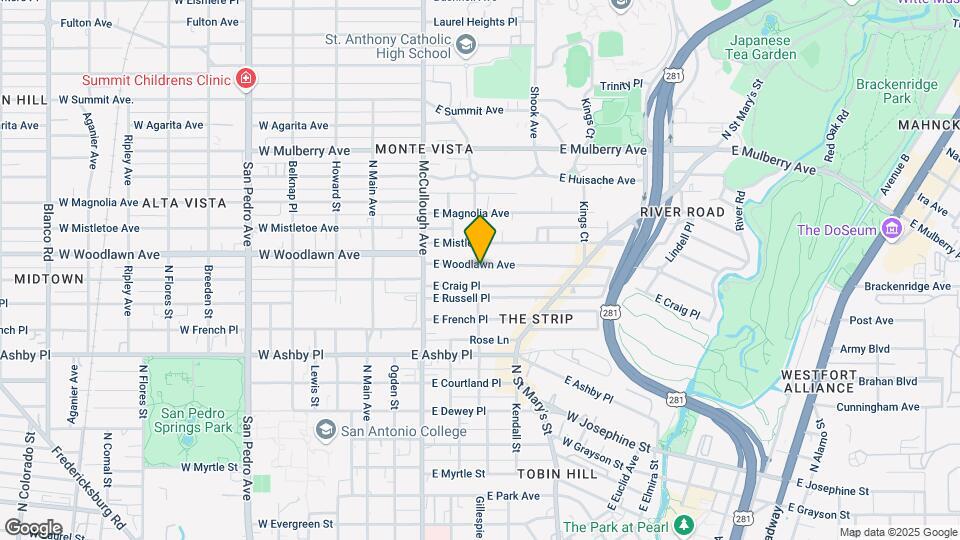 258 E Woodlawn Ave Map and Location Details