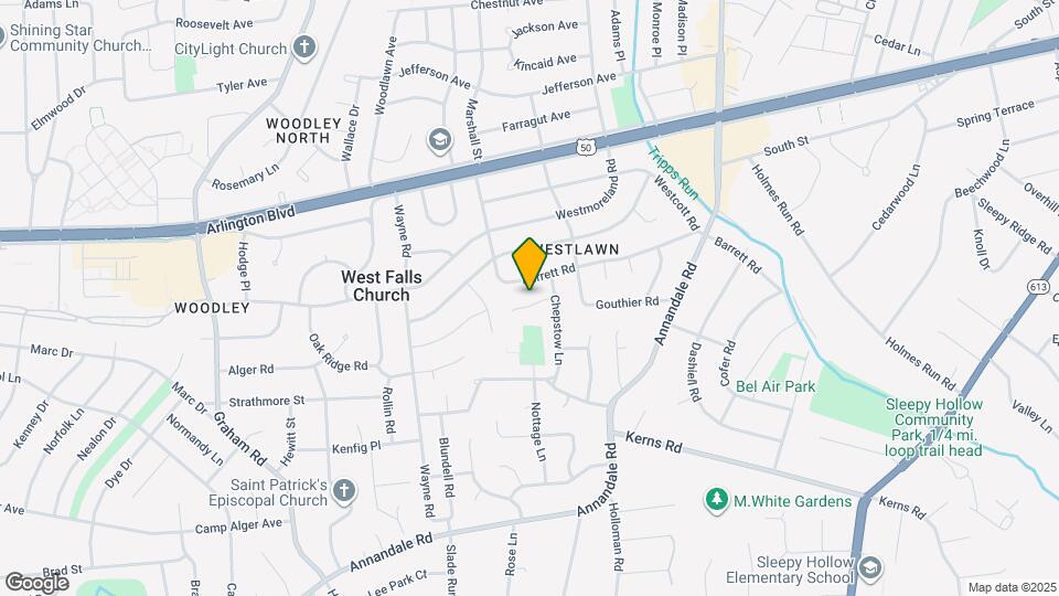 6822 Donahue Ct Map and Location Details