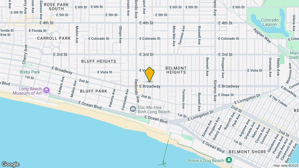 3529 E Broadway Mapa y Detalles de la Ubicación