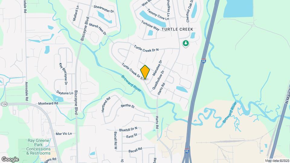 951 Turtle Creek Dr S Map and Location Details