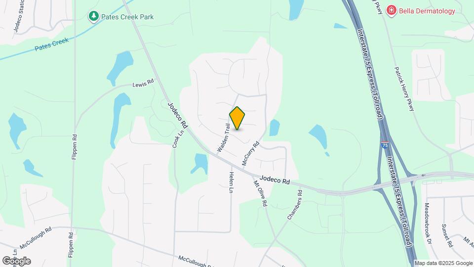 809 Ravins Way Map and Location Details