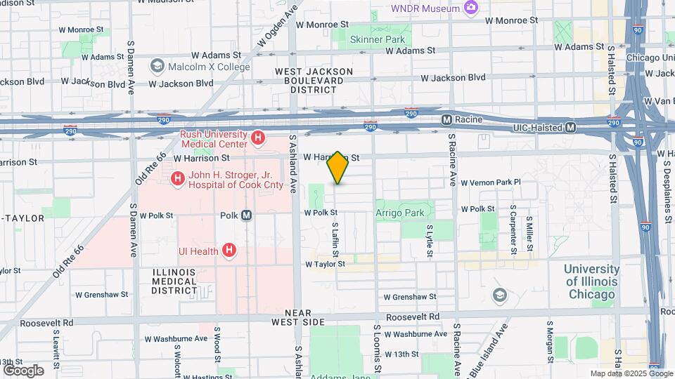 1456-1458 W Lexington St Mapa y Detalles de la Ubicación