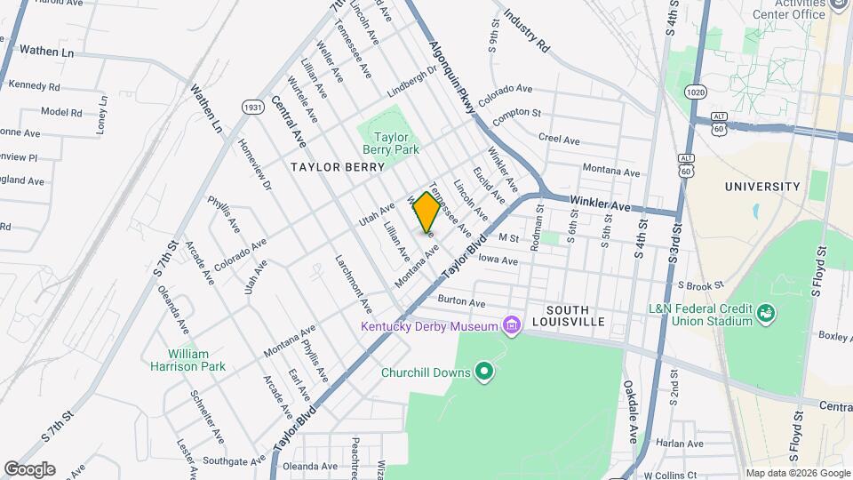 1112 Weller Ave Map and Location Details