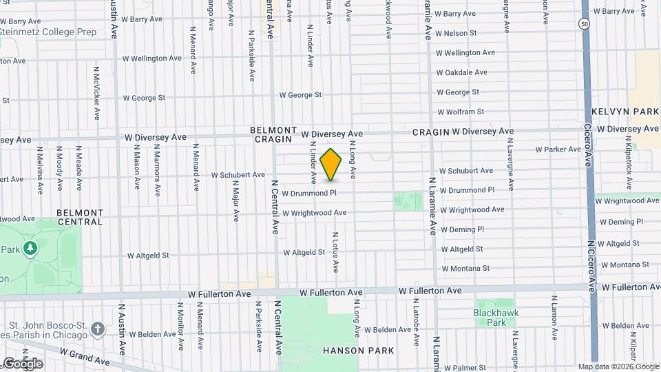 5434 W Drummond Pl Map and Location Details