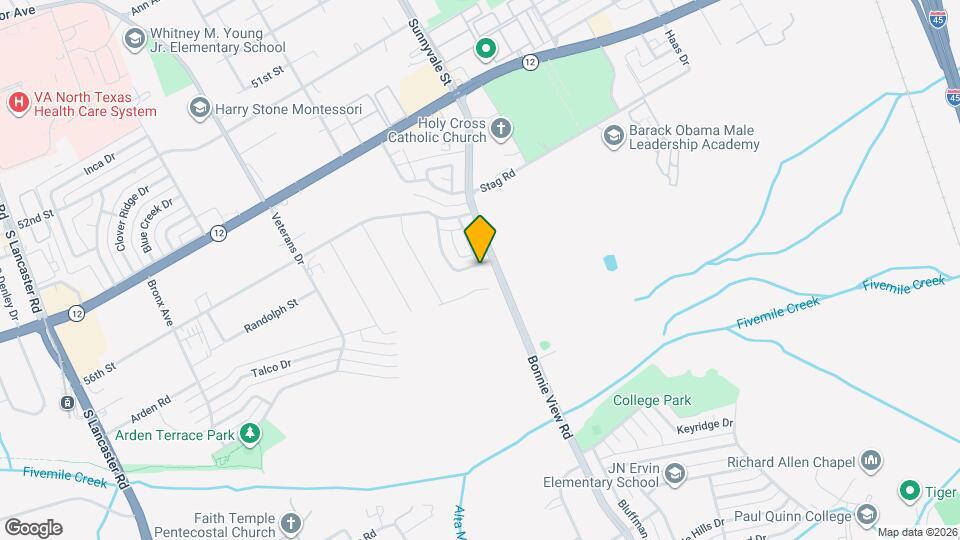 5175 Cardiff St Map and Location Details