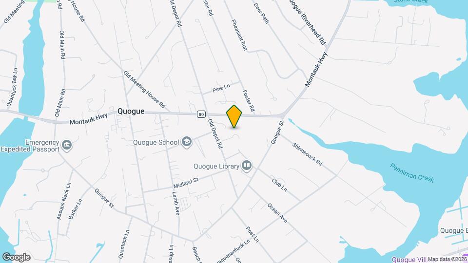 90 Old Depot Rd Map and Location Details