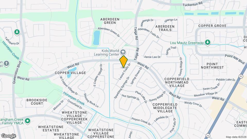 8607 Laurel Trails Dr Map and Location Details