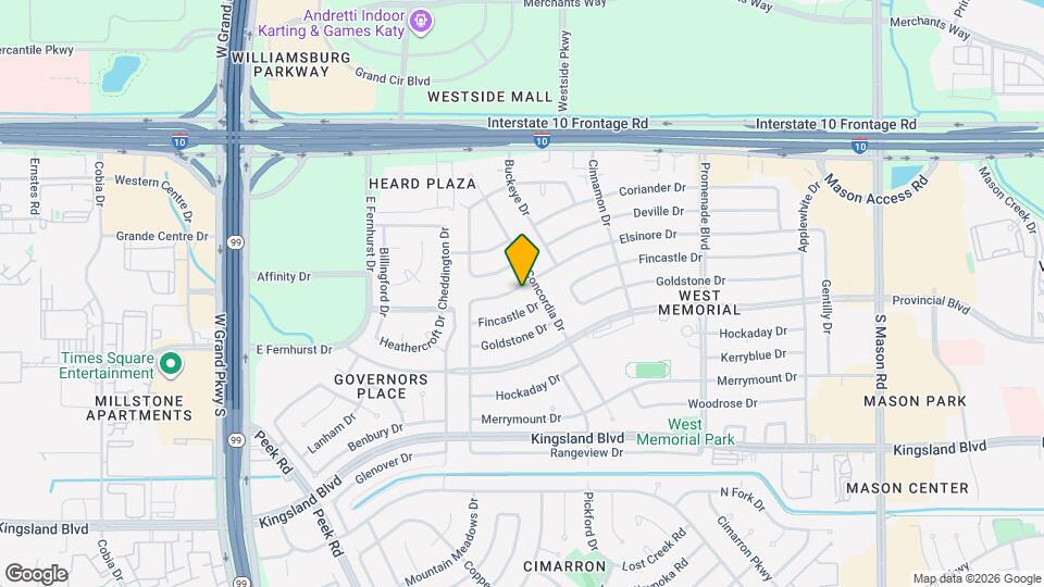 22711 Elsinore Dr Map and Location Details