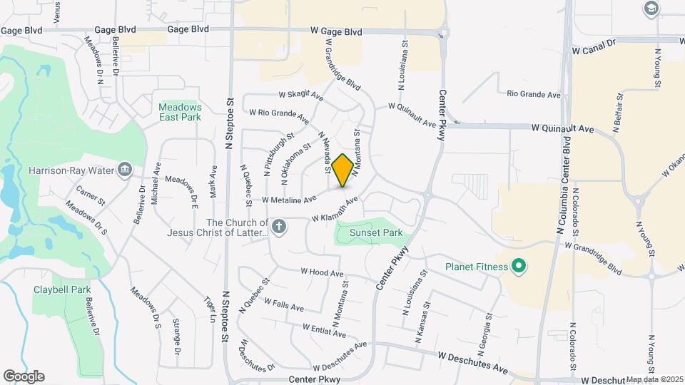 1080 N Montana St Map and Location Details