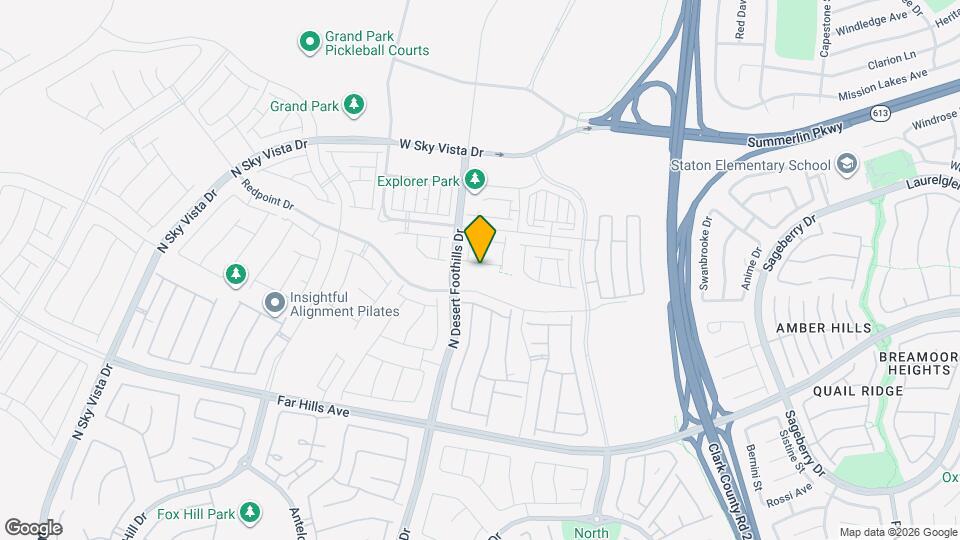 11705 Redwood Mountain Ave Map and Location Details