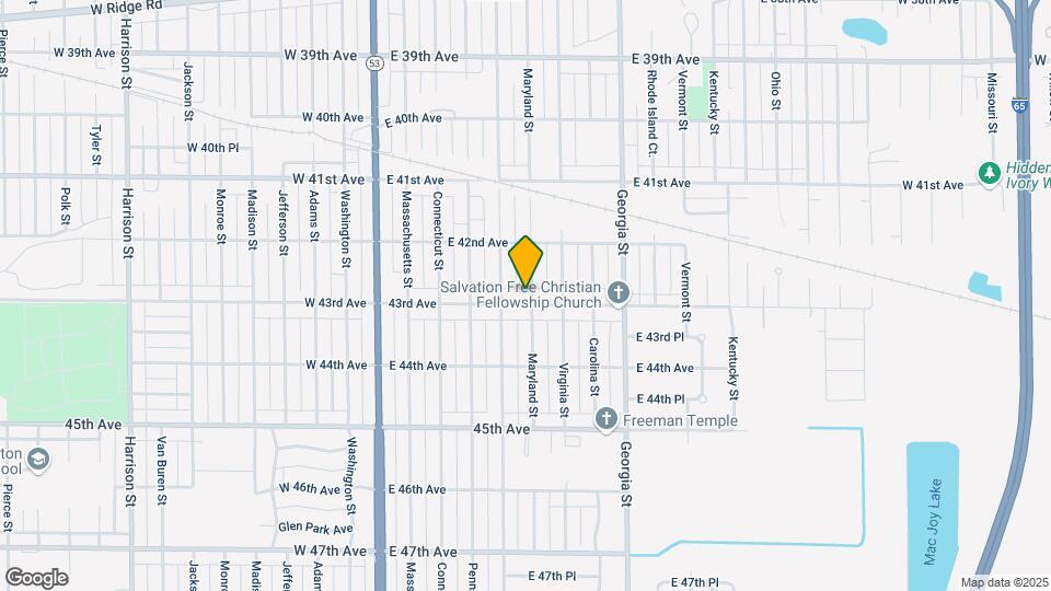 432 E 43rd Ave-Unit -432 E. 43rd Ave Map and Location Details