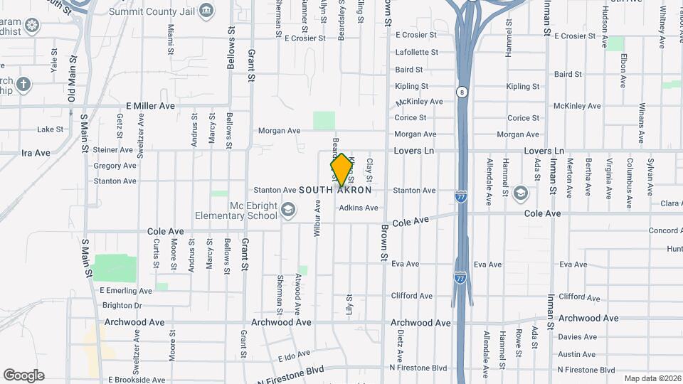 450 Stanton Ave Map and Location Details