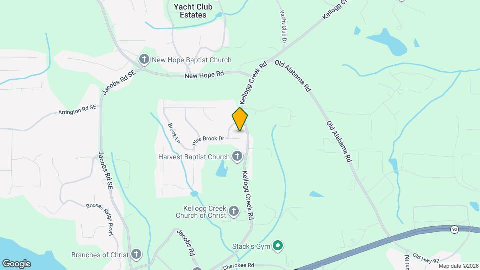 3702 Pine Brook Dr Map and Location Details