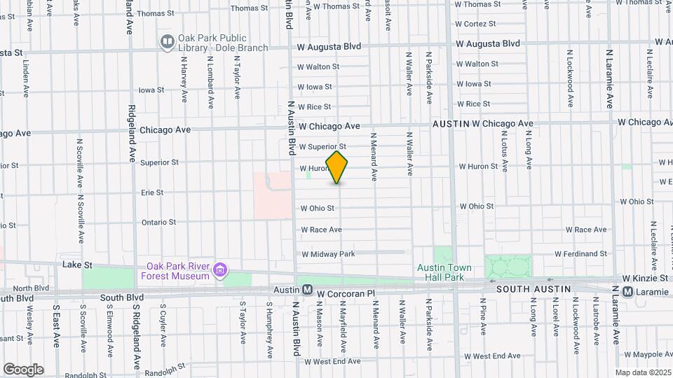 5901 W Erie St Map and Location Details