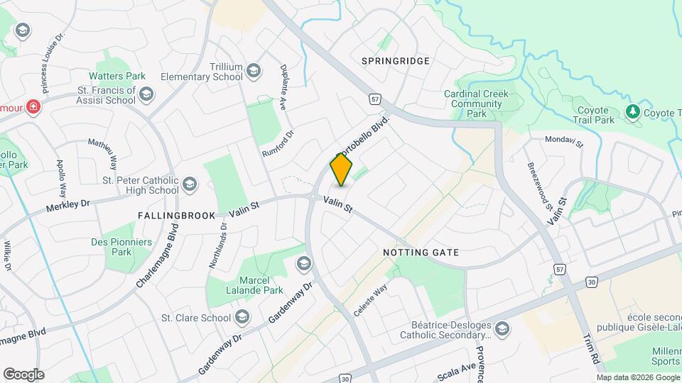 1672 Frenette St Map and Location Details