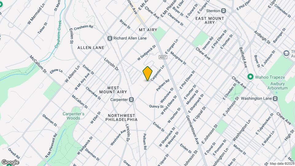 109-15 Carpenter Ln Mapa y Detalles de la Ubicación