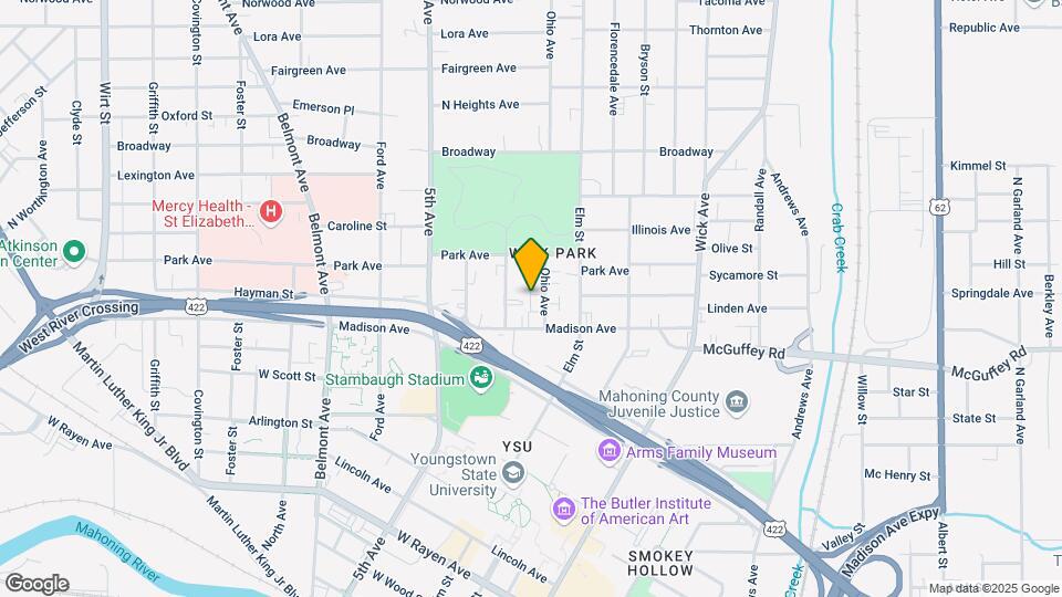 830 Ohio Ave Mapa y Detalles de la Ubicación