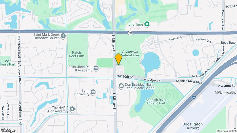 1811 NW 42nd Dr Map and Location Details
