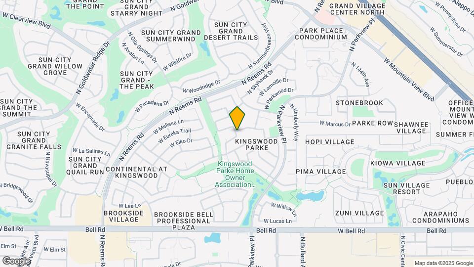 15007 W Evening Star Trail Map and Location Details