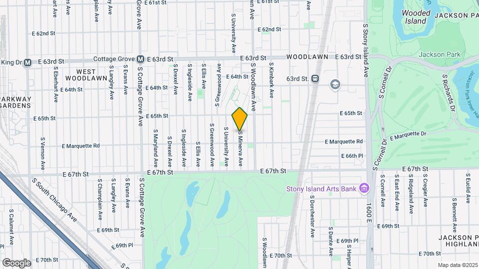6542 S Minerva Ave Map and Location Details