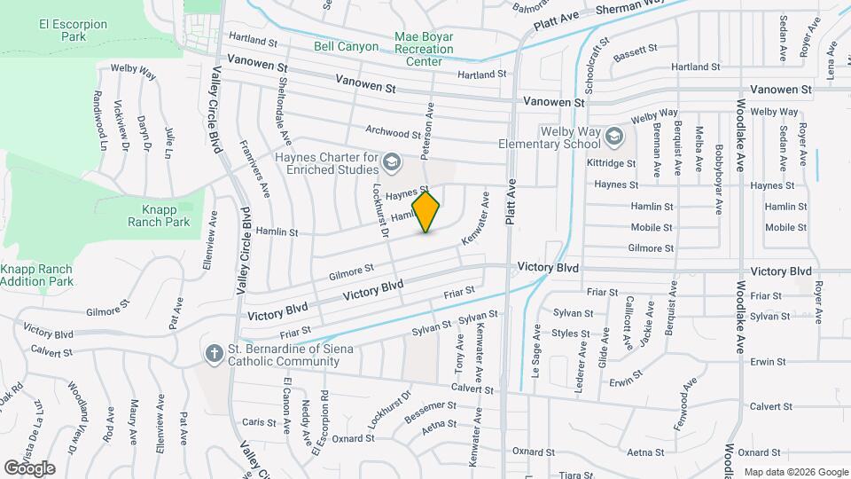 23906 Mobile St Map and Location Details