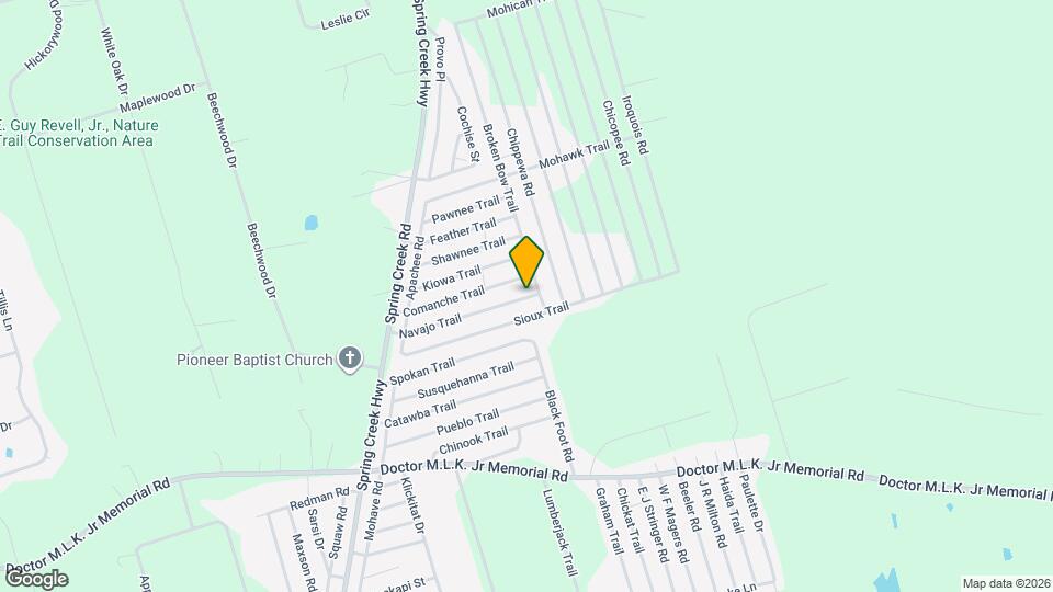 118 Navajo Trail Map and Location Details