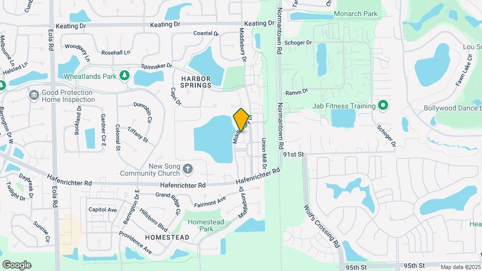 2046 Middlebury Dr Map and Location Details