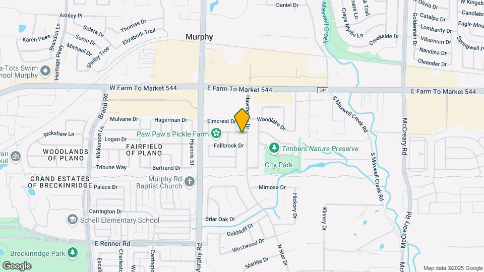 213 Timberbluff Ln Map and Location Details