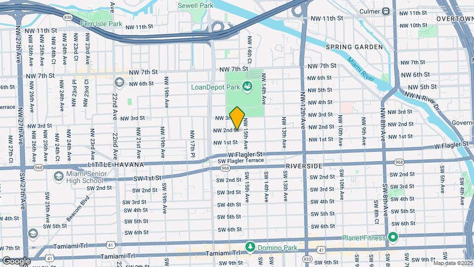 1534 NW 2nd St Map and Location Details