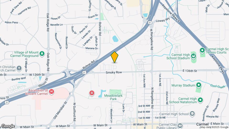 871 Rosemary Gdns Map and Location Details