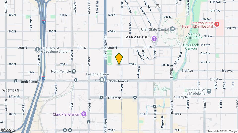 209 W 200 N Map and Location Details