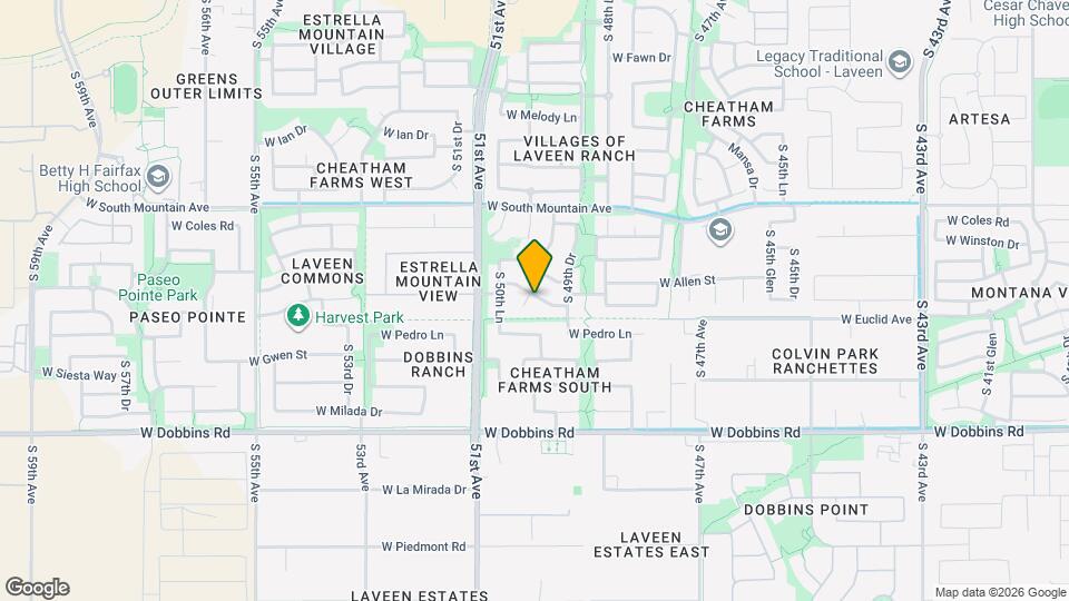 8701 S 50th Dr Mapa y Detalles de la Ubicación