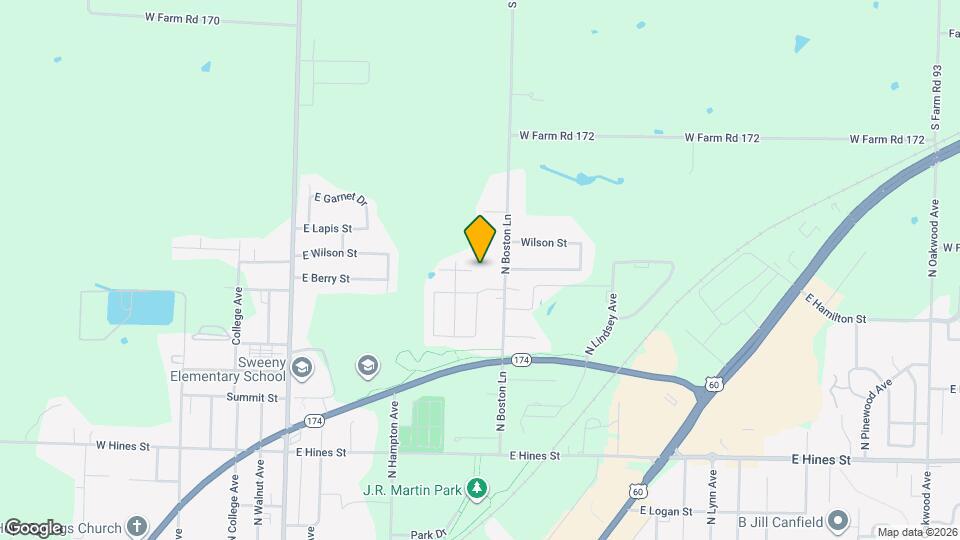 516 E Denton Cir Mapa y Detalles de la Ubicación