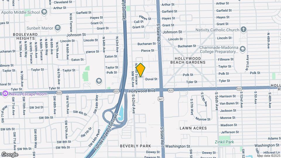 216 N 61st Ave Map and Location Details