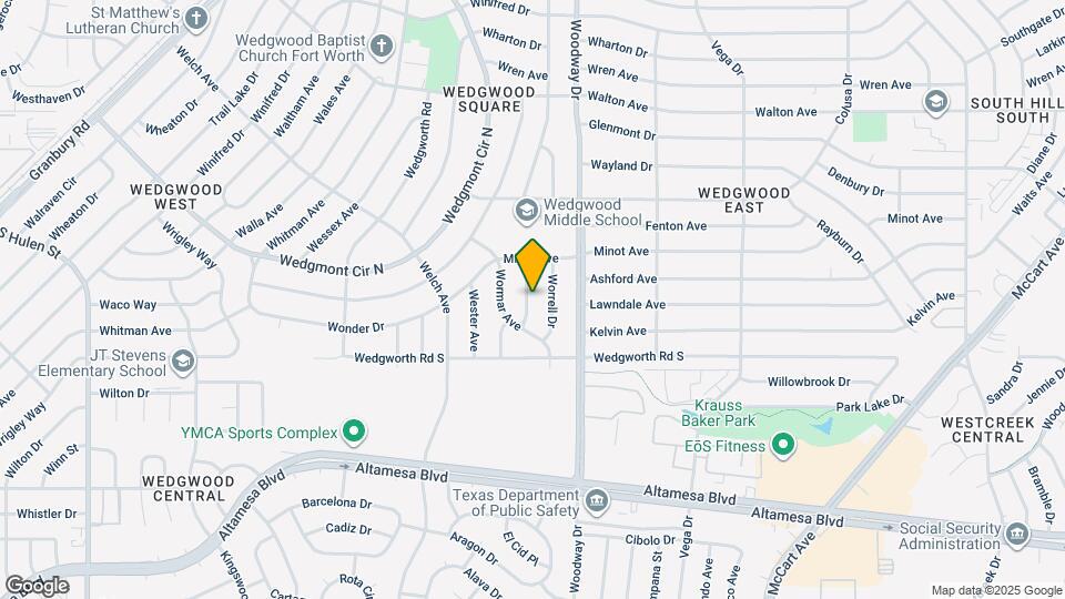 6021 Wiser Ave Map and Location Details