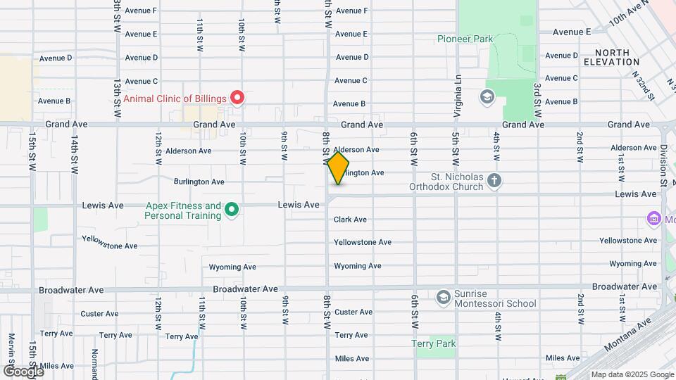 741 Lewis Ave Map and Location Details
